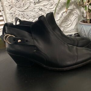 rag & bone Black Ankle Boots